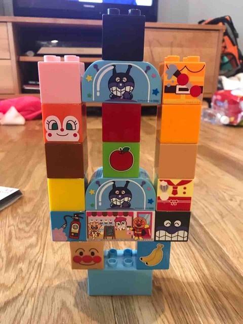 子供が作ったブロック